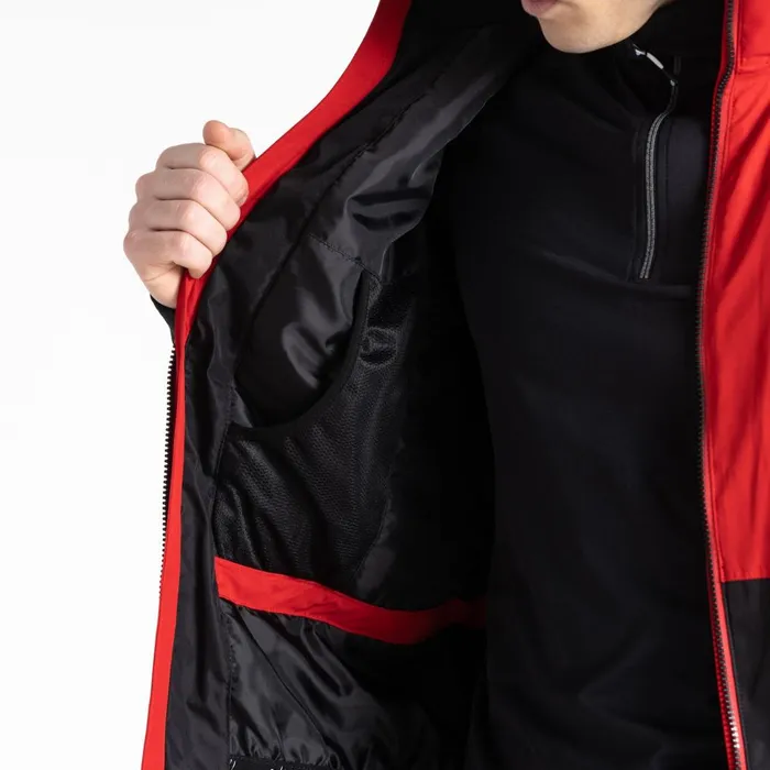 Dare 2b Ski Jackets Precision Ski Jacket Danger Red Black 8211 Men