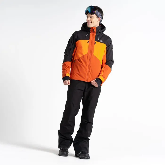 Dare 2b Ski Jackets Slopeside Ski Jacket Puffins Orange Black 8211 Men
