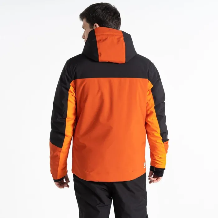 Dare 2b Ski Jackets Slopeside Ski Jacket Puffins Orange Black 8211 Men
