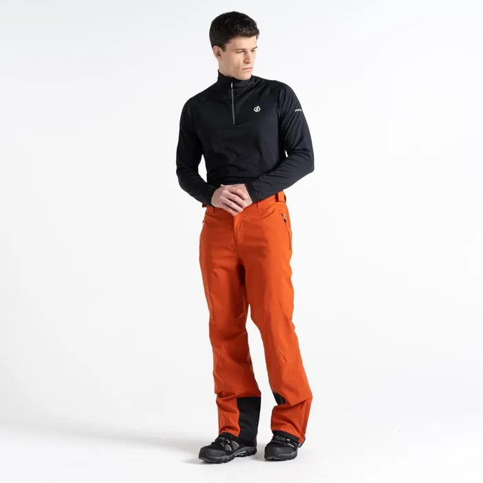 Dare 2b Ski Trousers and Salopettes Achieve II Recycled Ski Pants Rooibos Tea Brown 8211 Men
