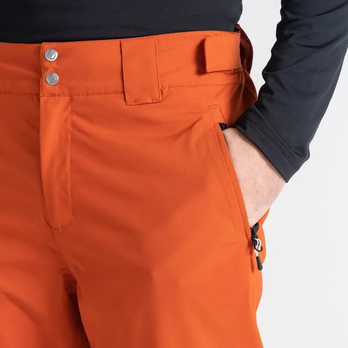 Dare 2b Ski Trousers and Salopettes Achieve II Recycled Ski Pants Rooibos Tea Brown 8211 Men