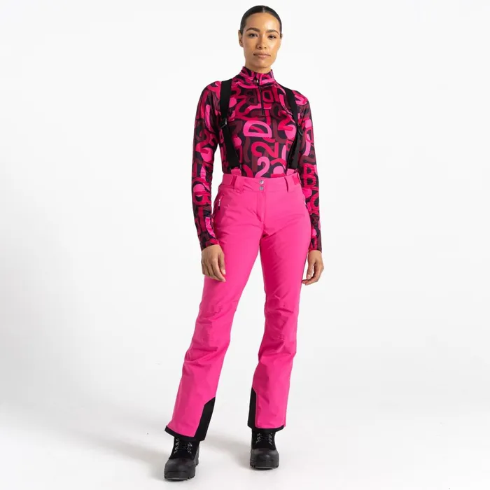 Dare 2b Ski Trousers and Salopettes Effused II Recycled Ski Pants Pure Pink 8211 Women Dare 2b Ski Trousers and Salopettes Effused II Recycled Ski Pants Pure Pink 8211 Women