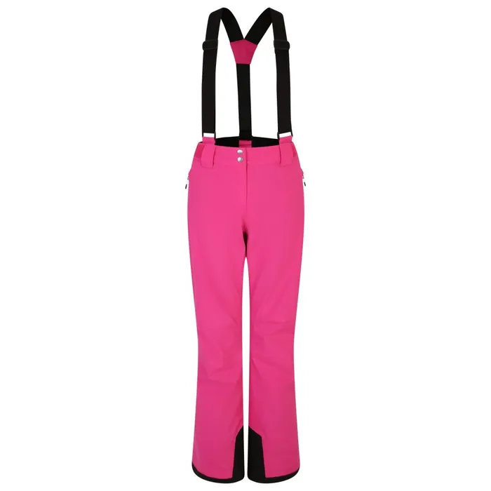 Dare 2b Ski Trousers and Salopettes Effused II Recycled Ski Pants Pure Pink 8211 Women
