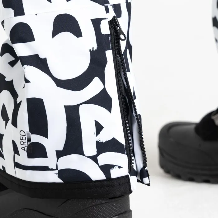 Dare 2b Ski Trousers and Salopettes Ice Ski Pant Black and White Graffiti Print 8211 Women