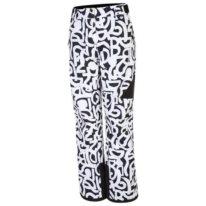 Dare 2b Ski Trousers and Salopettes Ice Ski Pant Black and White Graffiti Print 8211 Women