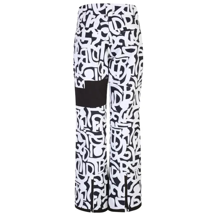 Dare 2b Ski Trousers and Salopettes Ice Ski Pant Black and White Graffiti Print 8211 Women