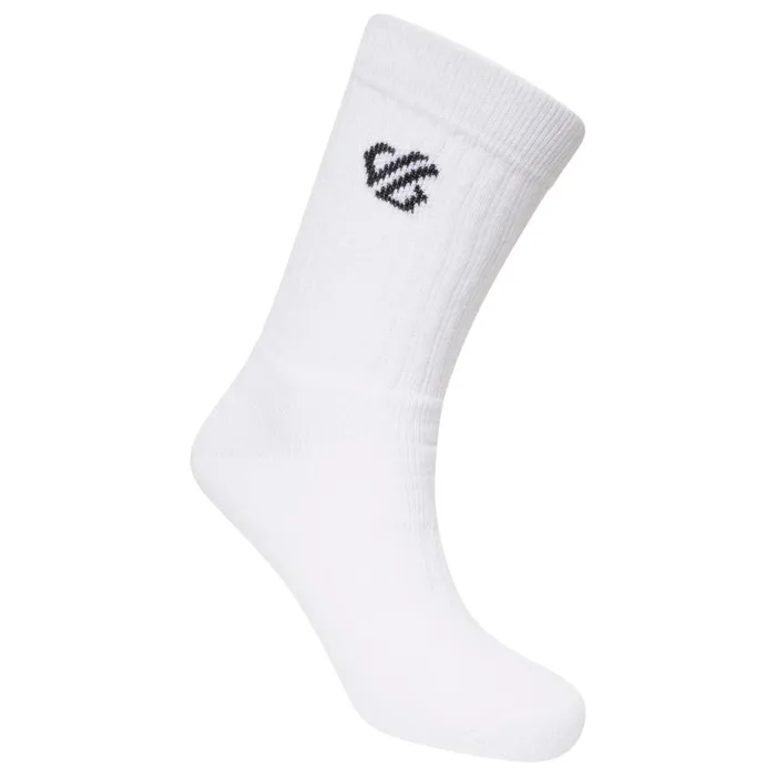Dare 2b Socks Essentials Sports Socks 2 Pack White 8211 WomenMen