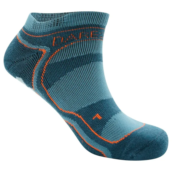 Dare 2b Socks Hex Athleisure Sock Orion Grey Burnt Salmon 8211 Men
