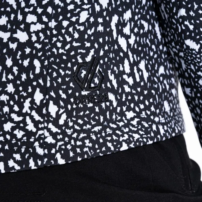 Dare 2b Softshell Jackets Far Out Softshell Jacket Black White Dot Print 8211 Women