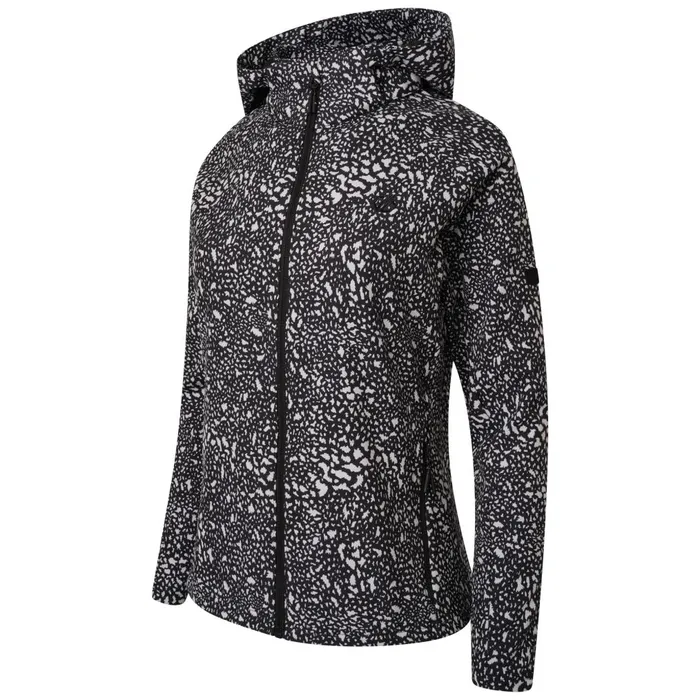 Dare 2b Softshell Jackets Far Out Softshell Jacket Black White Dot Print 8211 Women