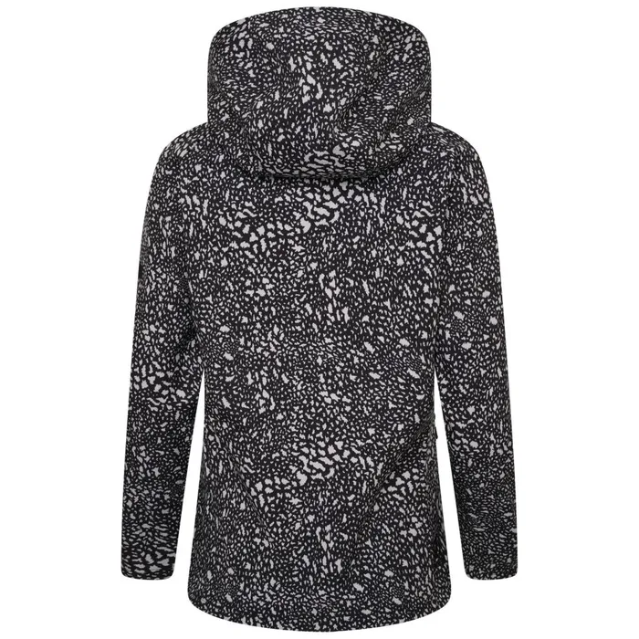 Dare 2b Softshell Jackets Far Out Softshell Jacket Black White Dot Print 8211 Women