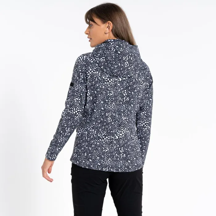 Dare 2b Softshell Jackets Far Out Softshell Jacket Black White Dot Print 8211 Women