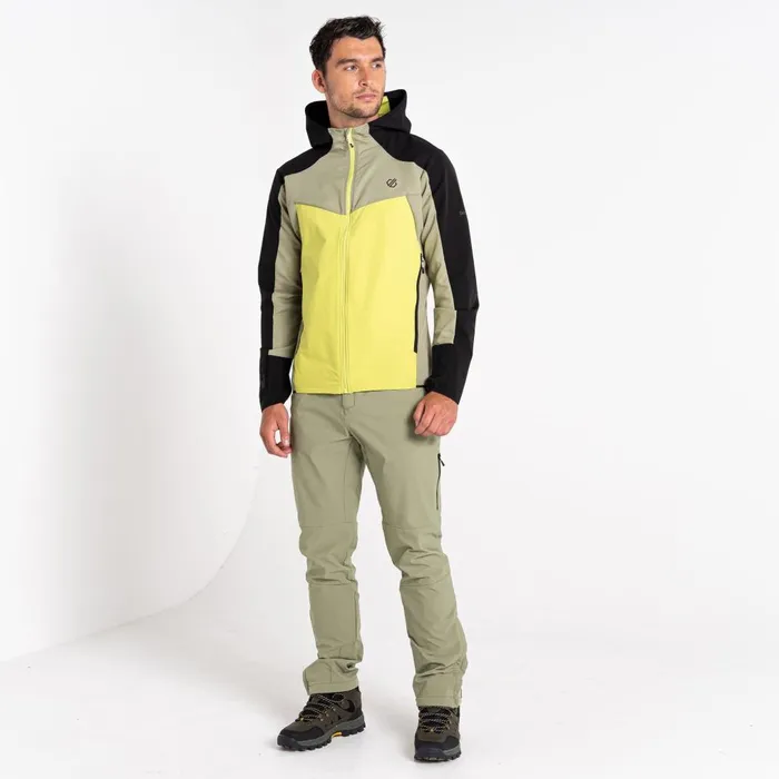 Dare 2b Softshell Jackets Latitudinal Hooded Softshell Jacket Black Green Algae 8211 Men Dare 2b Softshell Jackets Latitudinal Hooded Softshell Jacket Black Green Algae 8211 Men