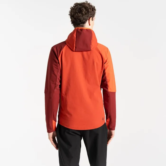 Dare 2b Softshell Jackets Lattitudinal II Softshell Jacket Tuscan Syrah Red 8211 Men