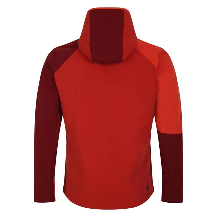 Dare 2b Softshell Jackets Lattitudinal II Softshell Jacket Tuscan Syrah Red 8211 Men
