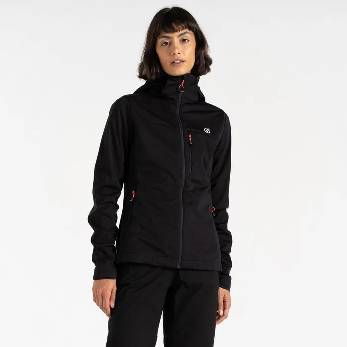 Dare 2b Softshell Jackets Lexan Softshell Jacket Black 8211 Women