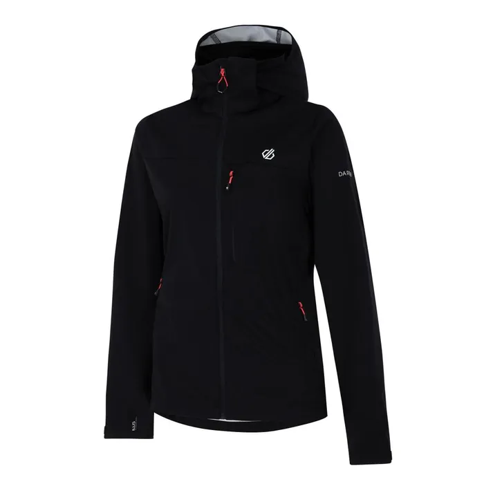 Dare 2b Softshell Jackets Lexan Softshell Jacket Black 8211 Women