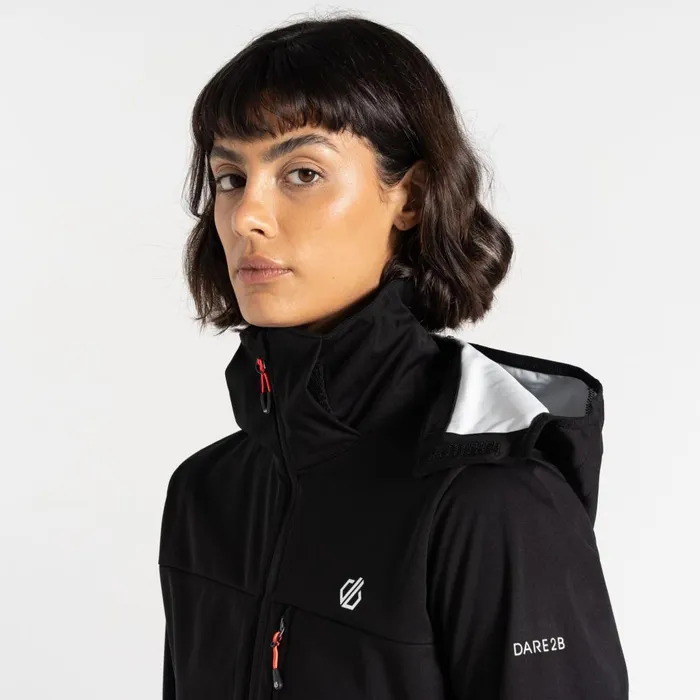 Dare 2b Softshell Jackets Lexan Softshell Jacket Black 8211 Women