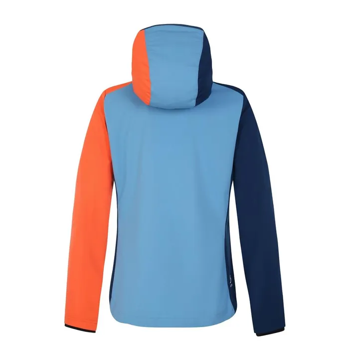 Dare 2b Softshell Jackets Lexan Softshell Jacket Niagara Blue Satsuma 8211 Women