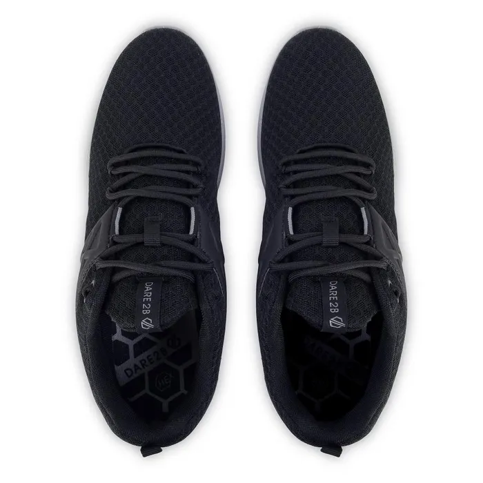 Dare 2b Trainers Plyo Lightweight Trainers Black Dark Steel 8211 Men