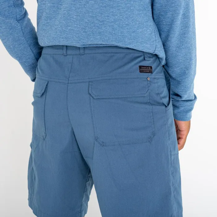 Dare 2b Walking Shorts Tuned In Offbeat Cargo Shorts Stellar Blue 8211 Men