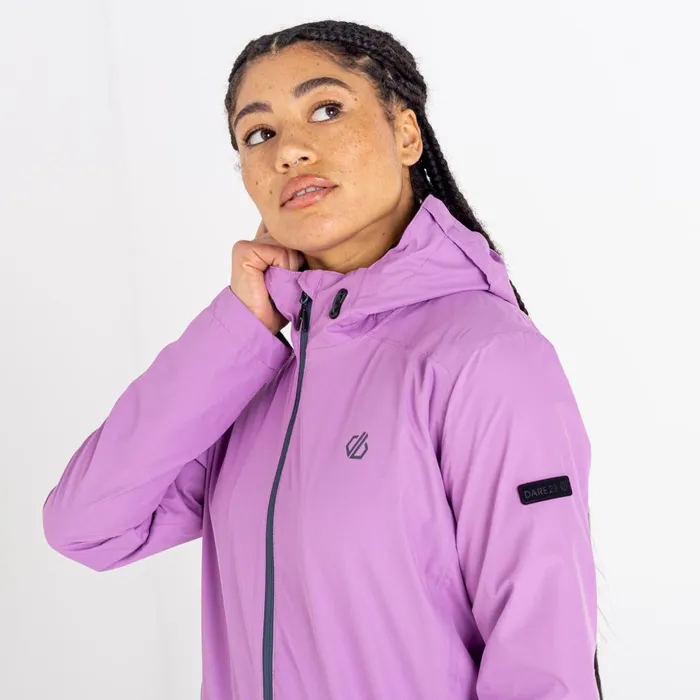 Dare 2b Waterproof Jackets Already Recycled Waterproof Jacket Dusty Lavender 8211 Women