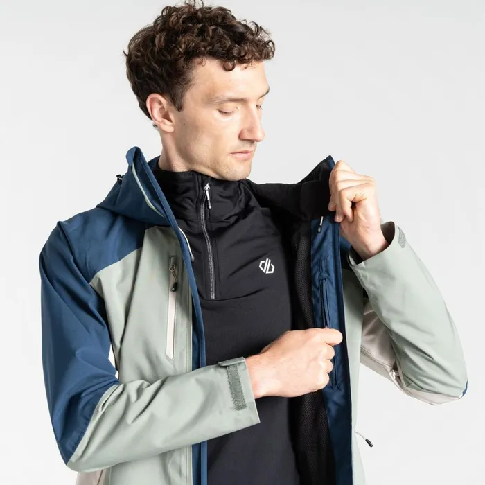 Dare 2b Waterproof Jackets Arising II Waterproof Jacket Green Moonlight Denim 8211 Men