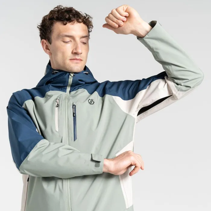Dare 2b Waterproof Jackets Arising II Waterproof Jacket Green Moonlight Denim 8211 Men