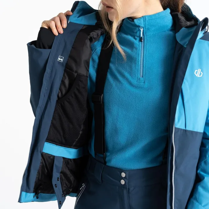 Dare 2b Waterproof Jackets Chute Ski Jacket Moonlight Denim 8211 Women