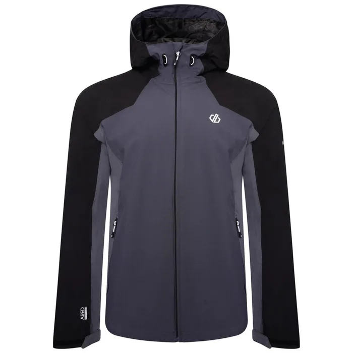 Dare 2b Waterproof Jackets Compete II Waterproof Jacket Black Dark Storm Grey 8211 Women