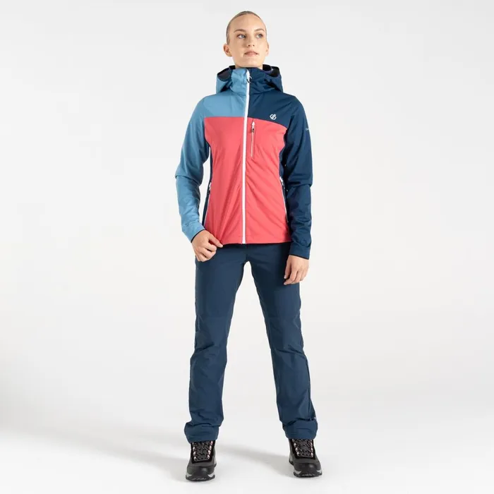 Dare 2b Waterproof Jackets Lexan Softshell Jacket Pink Moonlight Denim 8211 Women