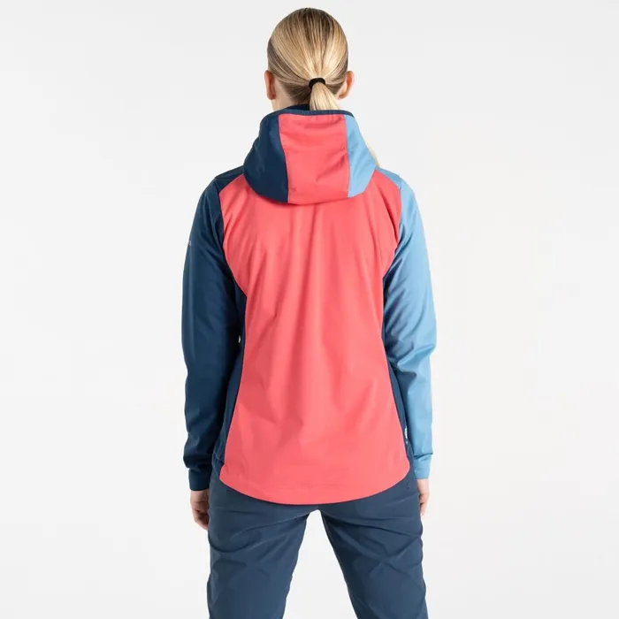 Dare 2b Waterproof Jackets Lexan Softshell Jacket Pink Moonlight Denim 8211 Women