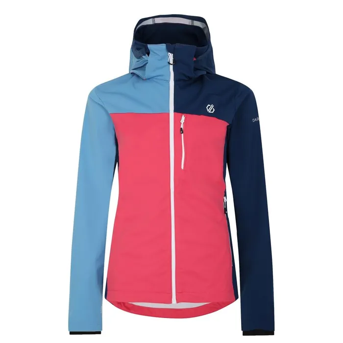 Dare 2b Waterproof Jackets Lexan Softshell Jacket Pink Moonlight Denim 8211 Women