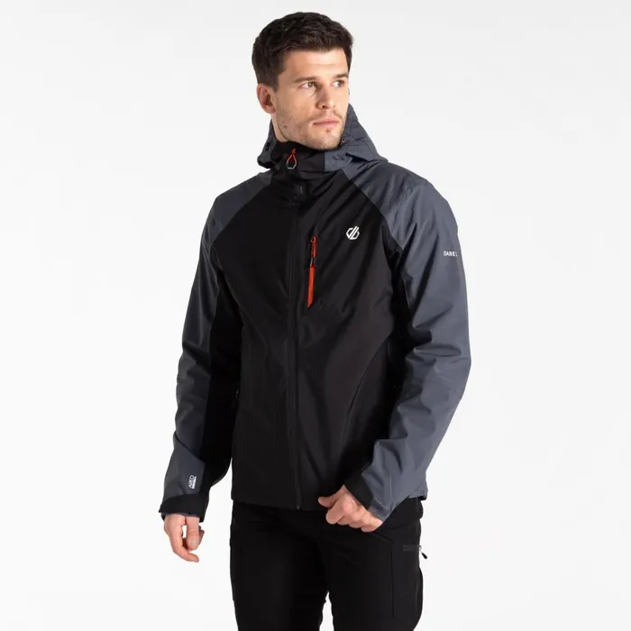 Dare 2b Waterproof Jackets Mountain Series Waterproof Jacket Black Ebony Grey 8211 Men Dare 2b Waterproof Jackets Mountain Series Waterproof Jacket Black Ebony Grey 8211 Men