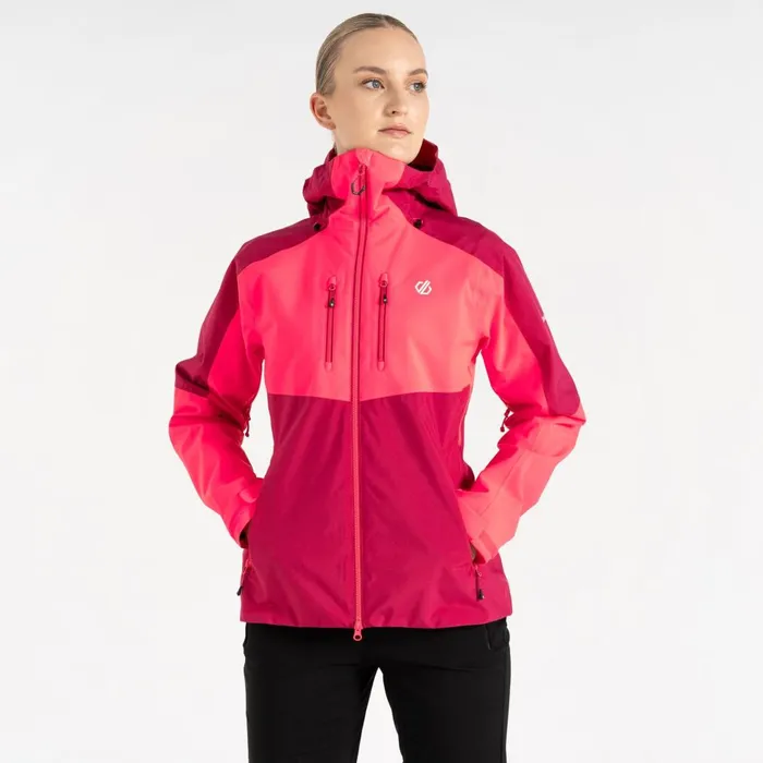 Dare 2b Waterproof Jackets Pitching Waterproof Jacket Berry Neon Pink 8211 Women Dare 2b Waterproof Jackets Pitching Waterproof Jacket Berry Neon Pink 8211 Women