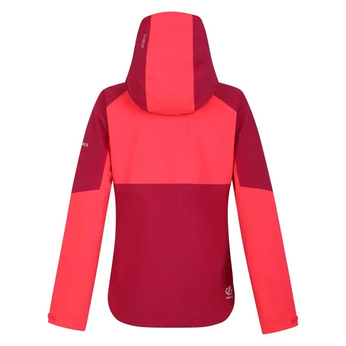 Dare 2b Waterproof Jackets Pitching Waterproof Jacket Berry Neon Pink 8211 Women