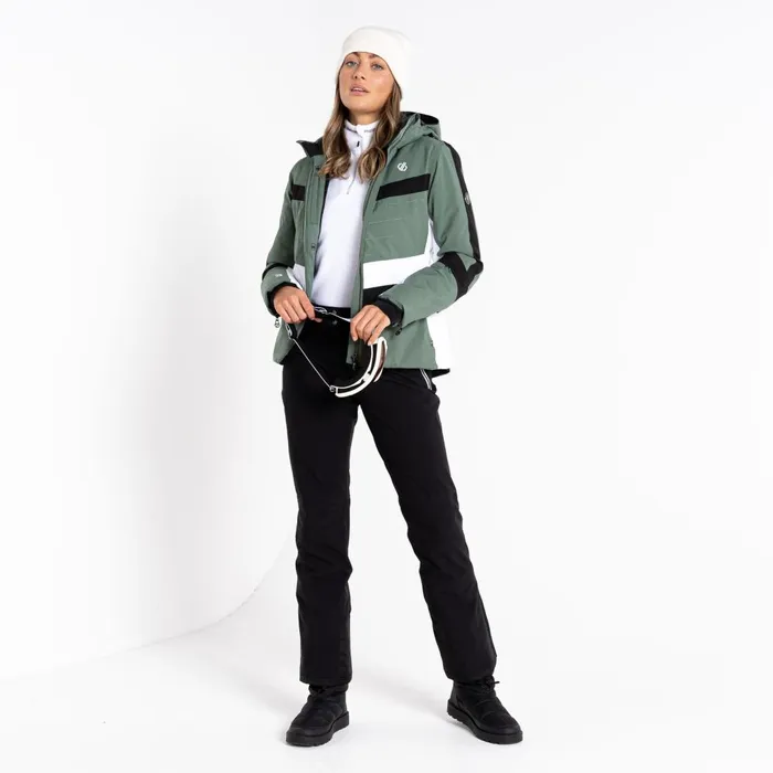 Dare 2b Waterproof Jackets Provenance II Waterproof Ski Jacket Duck Green 8211 Women