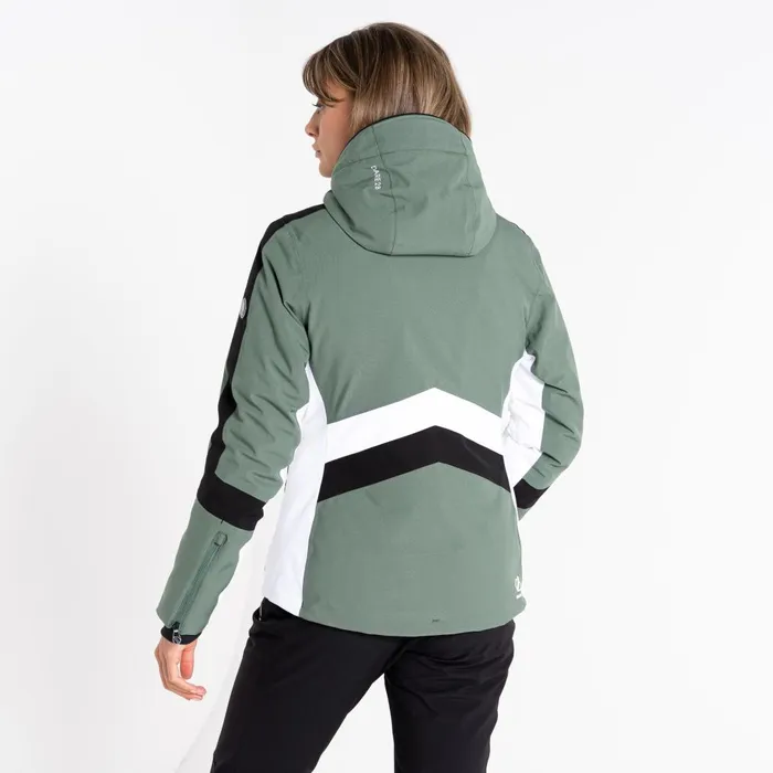 Dare 2b Waterproof Jackets Provenance II Waterproof Ski Jacket Duck Green 8211 Women