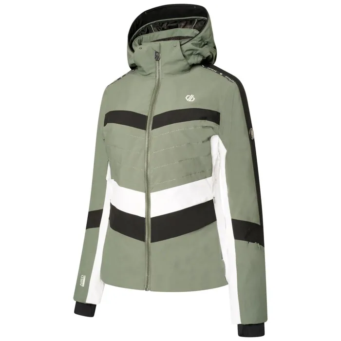 Dare 2b Waterproof Jackets Provenance II Waterproof Ski Jacket Duck Green 8211 Women