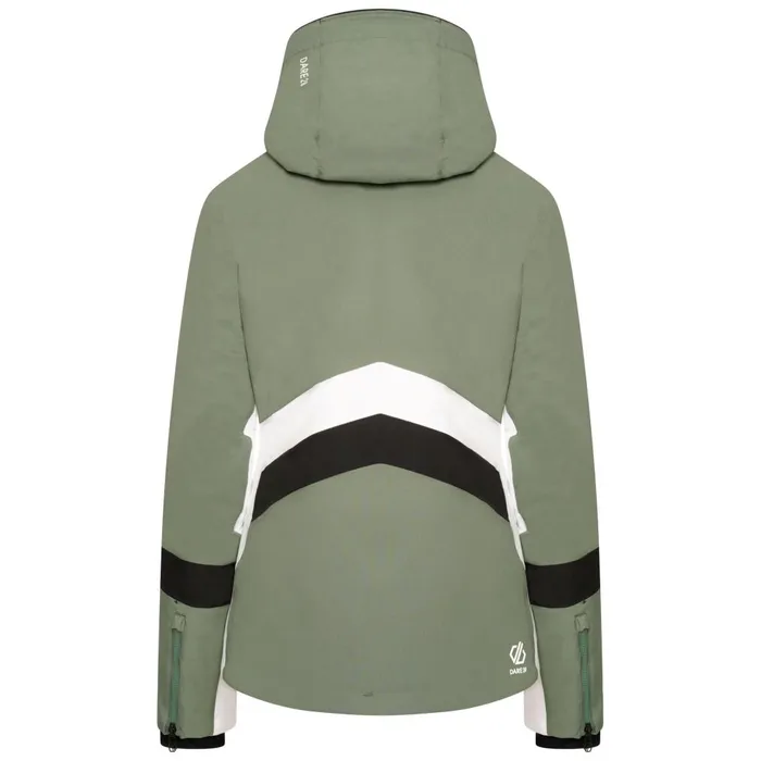 Dare 2b Waterproof Jackets Provenance II Waterproof Ski Jacket Duck Green 8211 Women