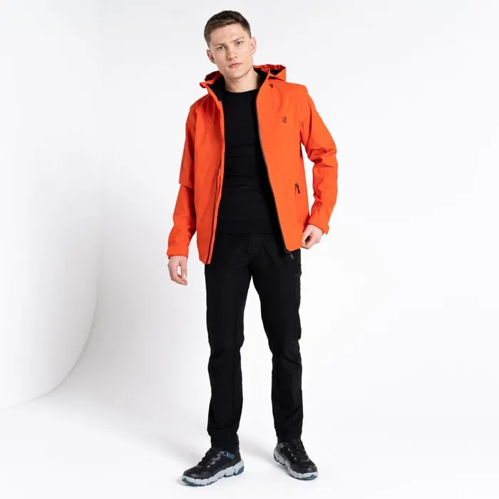 Dare 2b Waterproof Jackets Switch Out Recycled Waterproof Jacket Burnt Salmon 8211 Men