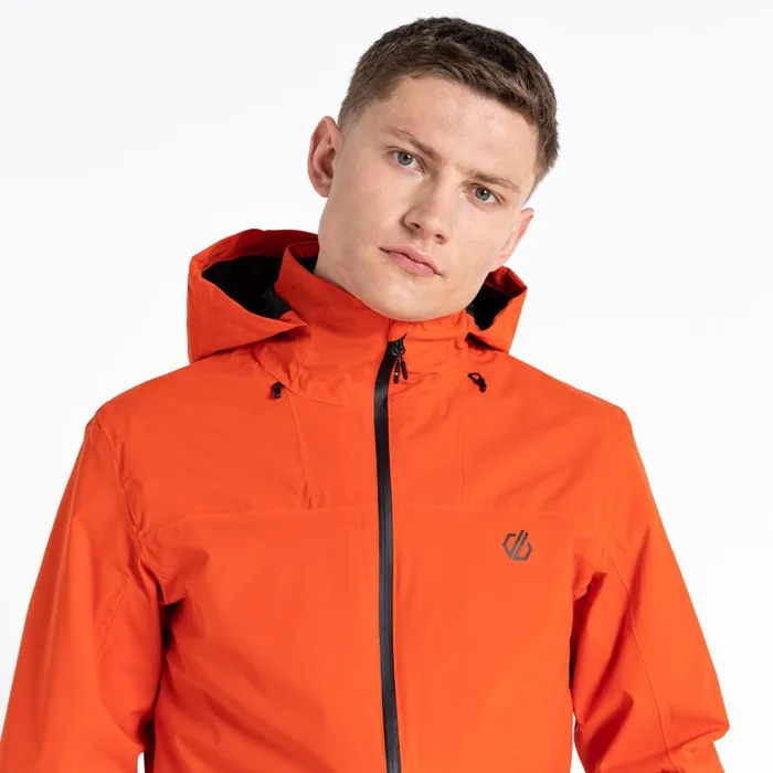 Dare 2b Waterproof Jackets Switch Out Recycled Waterproof Jacket Burnt Salmon 8211 Men