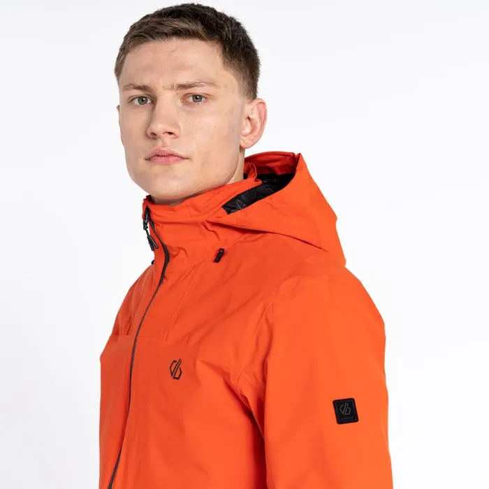 Dare 2b Waterproof Jackets Switch Out Recycled Waterproof Jacket Burnt Salmon 8211 Men