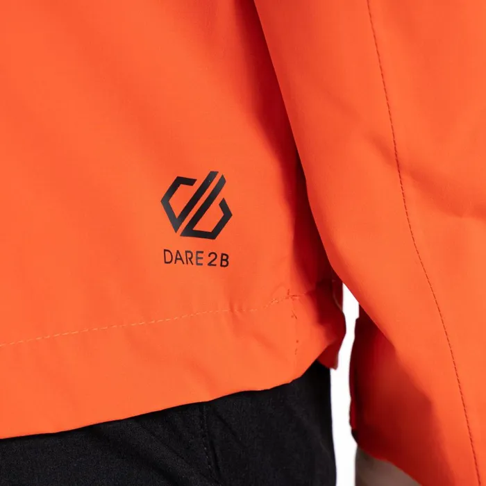 Dare 2b Waterproof Jackets Switch Out Recycled Waterproof Jacket Burnt Salmon 8211 Men