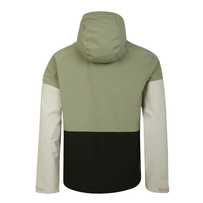 Dare 2b Waterproof Jackets Terrain Waterproof Jacket Oil Green Black 8211 Men