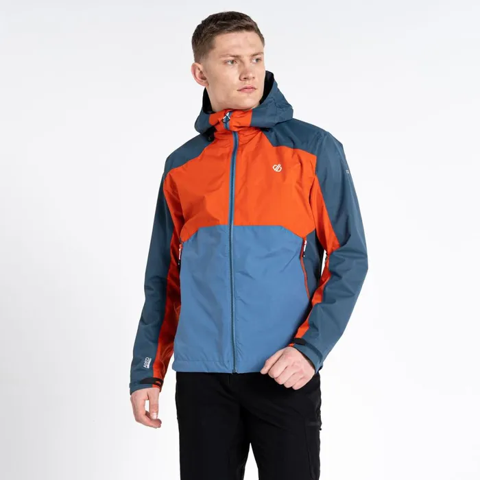 Dare 2b Waterproof Jackets Touchpoint II Waterproof Jacket Burnt Salmon Stellar Blue 8211 Men Dare 2b Waterproof Jackets Touchpoint II Waterproof Jacket Burnt Salmon Stellar Blue 8211 Men