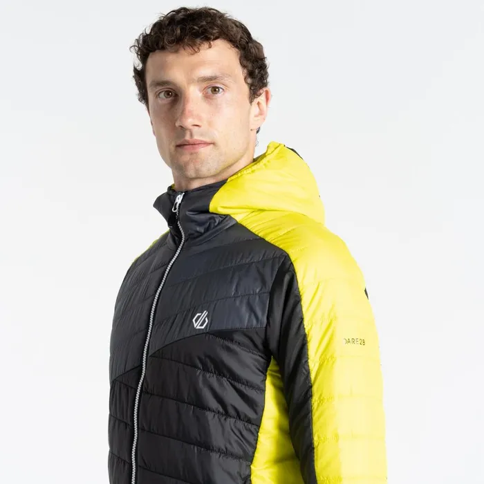 Dare 2b Waterproof Jackets Touring Padded Jacket Yellow Grey Black 8211 Men