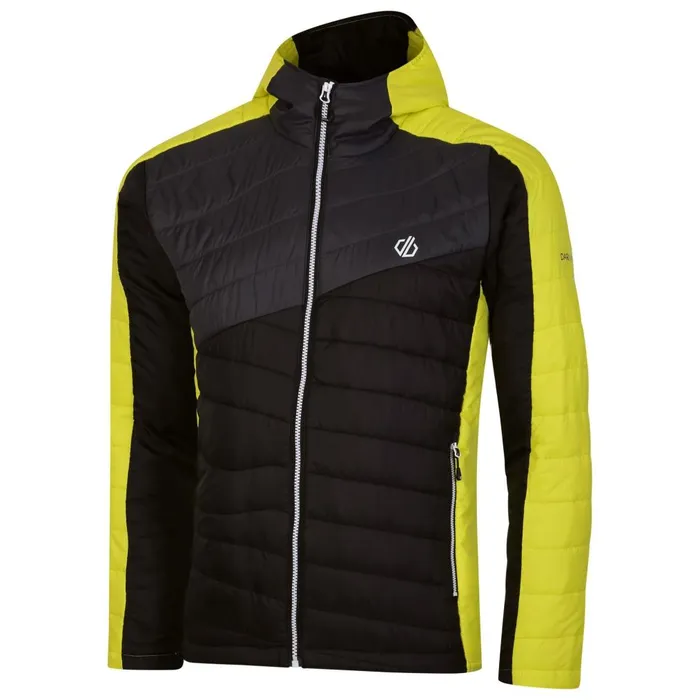 Dare 2b Waterproof Jackets Touring Padded Jacket Yellow Grey Black 8211 Men