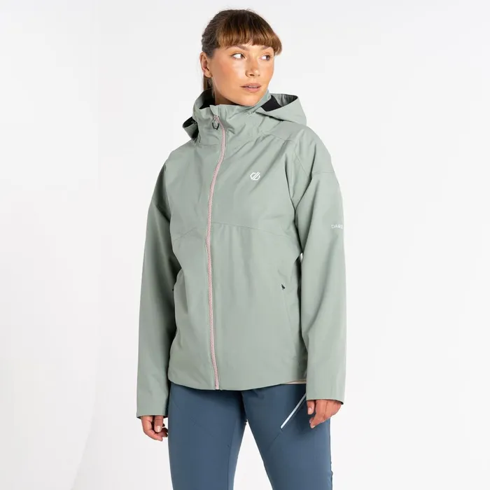 Dare 2b Waterproof Jackets Trail Waterproof Jacket Lilypad Green 8211 Women