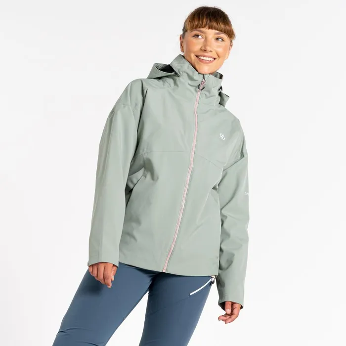 Dare 2b Waterproof Jackets Trail Waterproof Jacket Lilypad Green 8211 Women